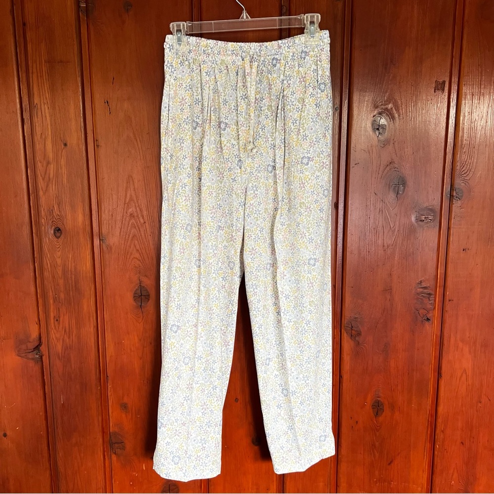 Vintage Liz Claiborne floral sweatpants